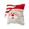 Glitzhome® Hooked 3D Santa Throw Pillow Set